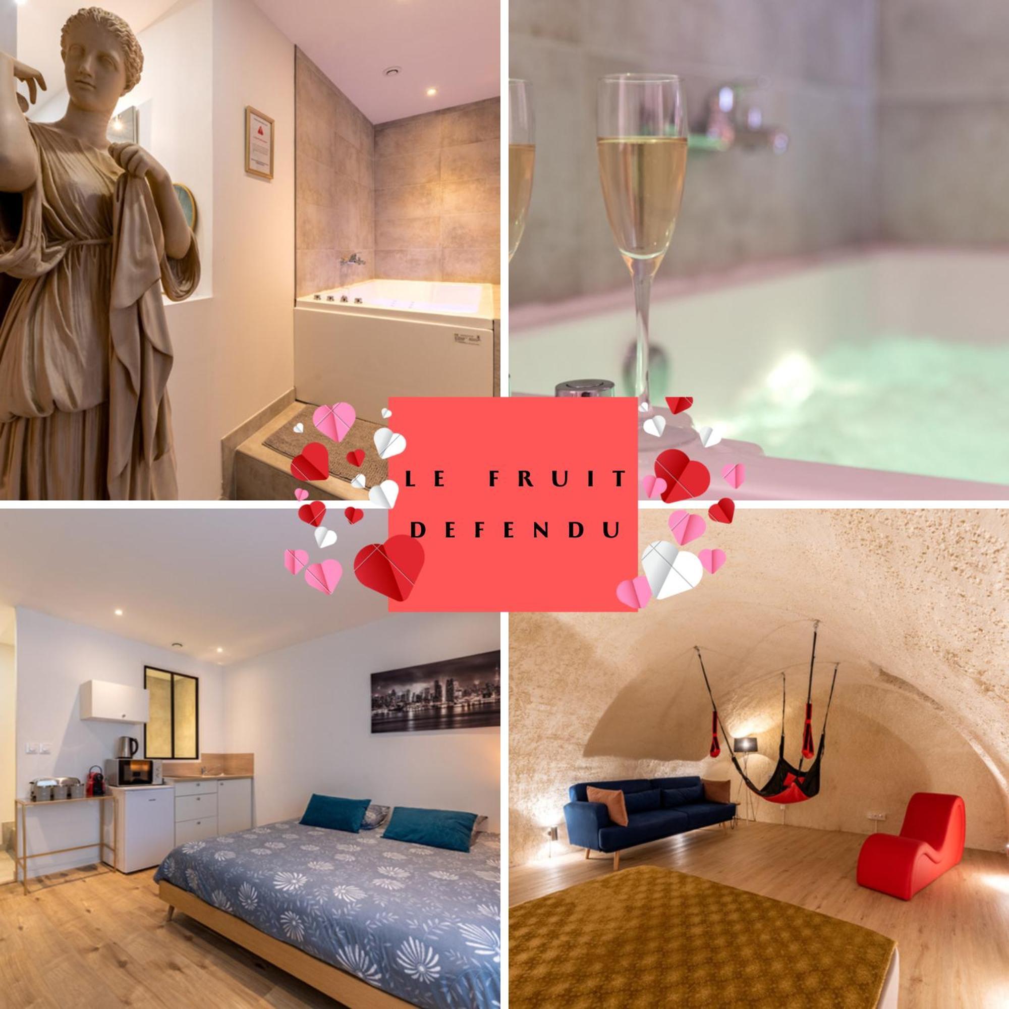 Le Fruit Defendu "Love Room" Jacuzzi Centre Ville Ρουέν Εξωτερικό φωτογραφία